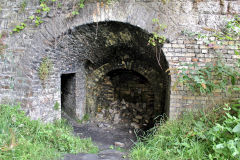 
Cyfarthfa Ironworks blast furnaces, September 2013